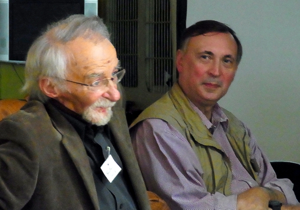 F.-B. Habel mit Günter Reisch 2013
